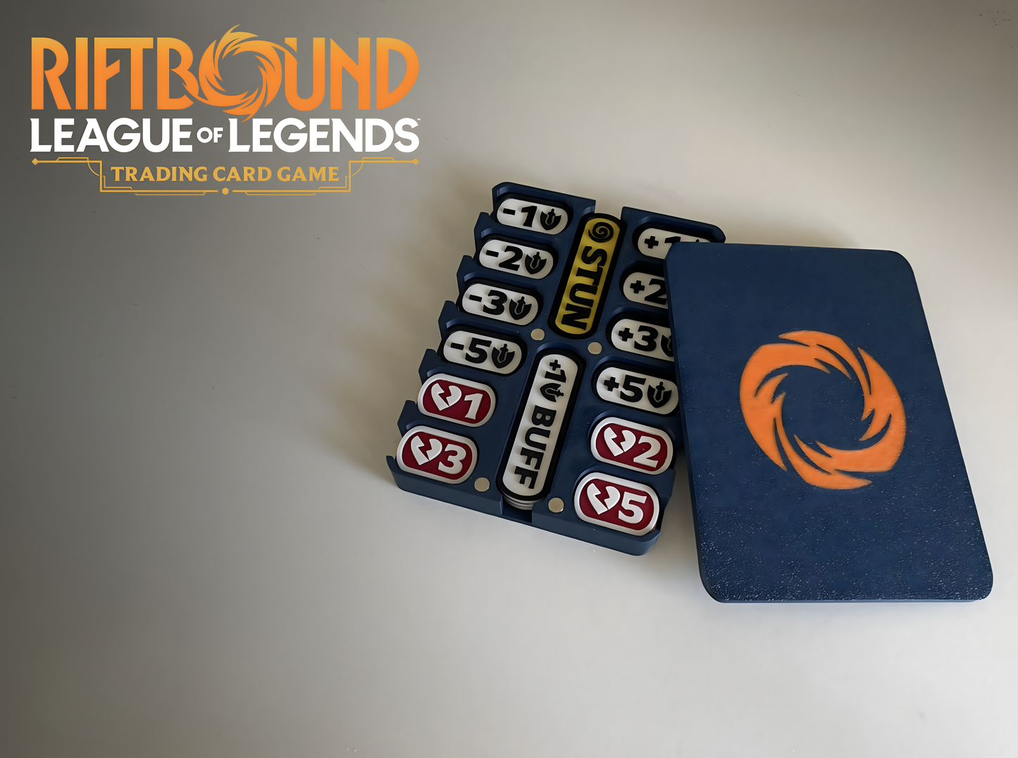 Estuche Magnético para Fichas de Riftbound TCG